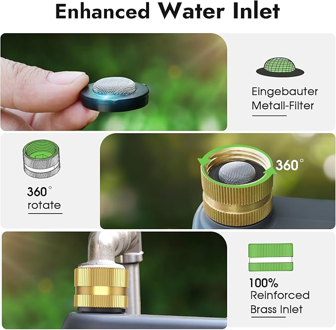 Insoma WiFi Water Timer for Garden Hose, Smart Sprinkler Timer, APP Remote Control WiFi Hose Timers, Voice Control with Alexa, Rain Delay and Manual Mode for Yard Lawn Watering
