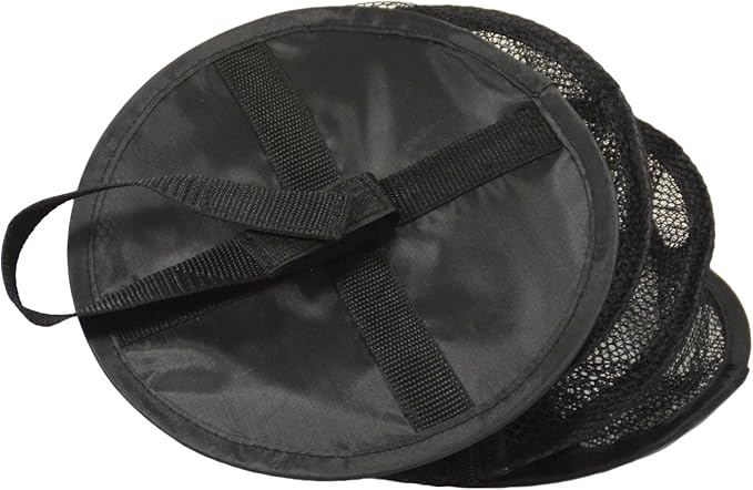 9 Inch 7 Level Micro Hanging Dry Net Indoor/Closet Drying Rack for Herbs, Organizer, Freshner - Black Mash Screen with Top-to-Bottom Zipper - Apartment Size with Zipped Storage Pouch