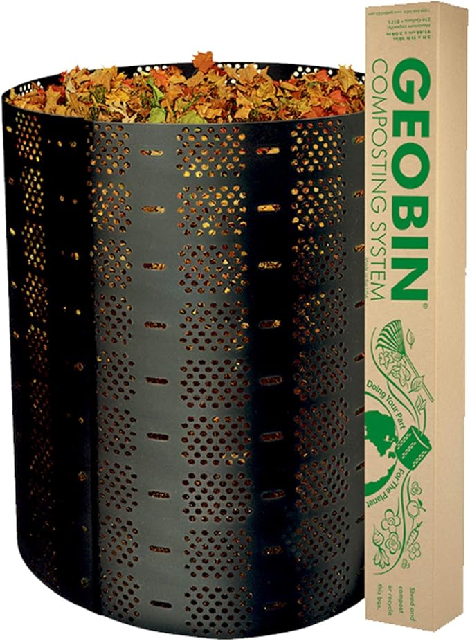 Geobin Compost Bin - 246 Gallon, Expandable, Easy Assembly, Made in The USA, Outdoor & Backyard Composter