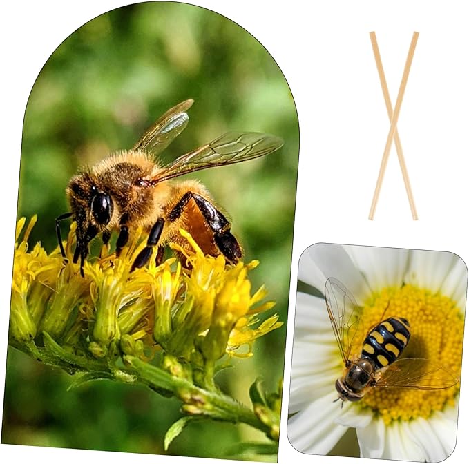 VANZACK 500pcs Beehive Straw Bee Tubes Easy Install Move Nesting Tubes for Beekeeping