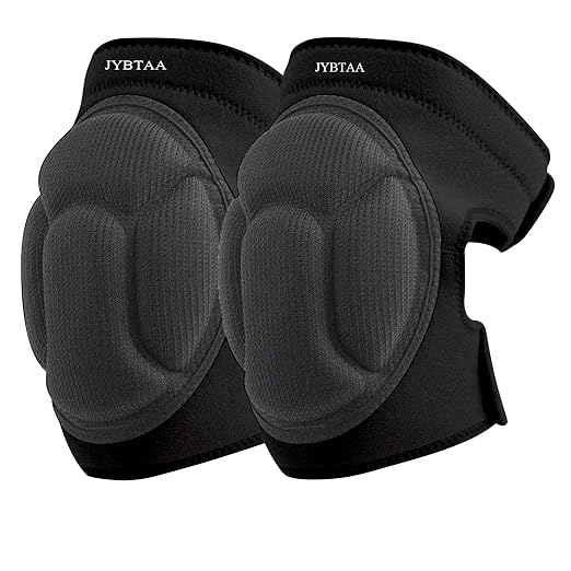 Men/Women Knee Pads For Cleaning, Kneeling Work Floors, With Soft EVA Foam Kneepads Perfect For Gardening and Housework,Painter,Housekeeping,Weeding/Planting,Photographe.Black S (1 Pair)