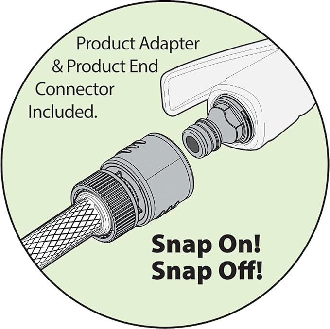Melnor 65177AMZ Industrial Nozzle w/Quick Connect Set