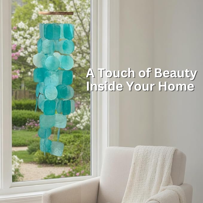 Solange & Frances Wind Chimes for Outside, Gifts for Mom, Gifts for Women who Have Everything, Outdoor Birthday Ideas, Mother's Day Decor Gift