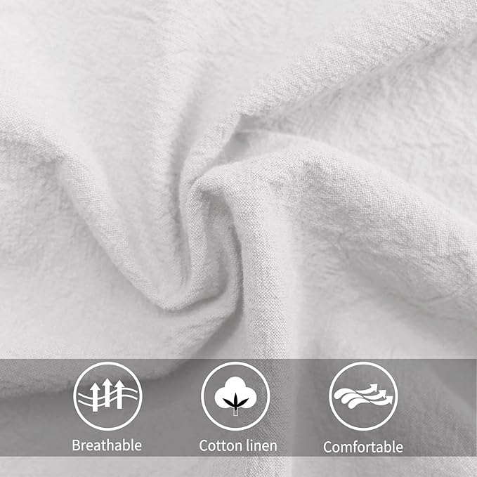 Cotton Linen Pinafore Apron Dress for Women with Pockets Cute Art Chef Aprons for Kitchen Baking Gardening Painting