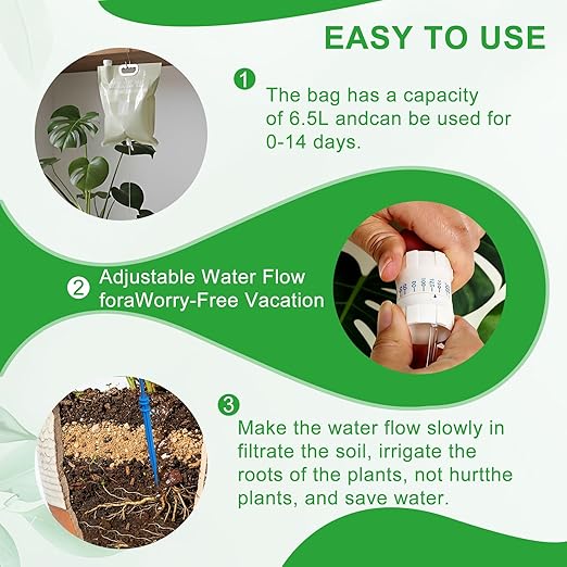 6.5L Automatic Plant Waterer, Dual Water Tube Design, Smart Timer Indoor Plant Watering System, Self-Watering System for Indoor Plants, Auto Watering for Plants & Garden Irrigation (1)
