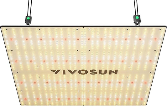 VIVOSUN LumaLight 400W LED Grow Light, Full Spectrum Plant Light, Smart Dimmable & High PPFD for Indoor Plants Seedling Vegetables Bloom, Fits 4×4/5×5 Grow Tents