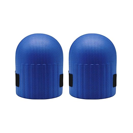 MBHKRRSGardening Knee Pads for Women and Men Lightweight Waterproof Foam Knee Pads for Gardening and Housework with Adjustable Hook'n'Loop Straps (blue)