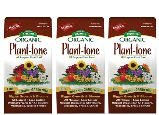 Plant-Tone Plant Food, 5-3-3 Formula, 4-Lbs.