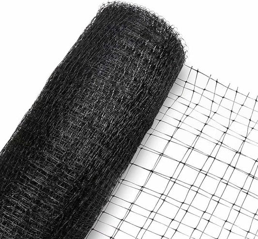 KLEWEE Bird Netting, 7.5 x 25 FT Heavy Plastic Duty Garden Netting to Protect Fruit Trees, Plants and Vegetables Against Birds, Deer, Squirrels and Other Animals