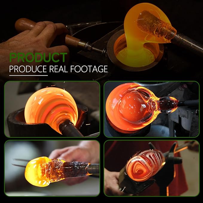 2 Pcs Blown Glass Hummingbird Feeder for Outdoors Hanging, Ant & Bee Resistant Window Bird FeederHandmade Garden Decor Gift for Women - Small Round Glass Feeders Bundle (Ellipse A2)