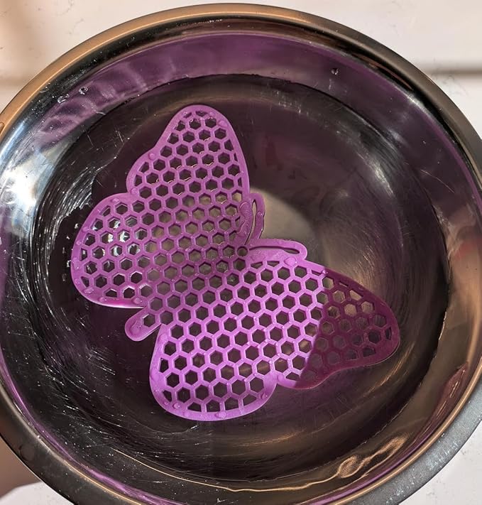 Bee Watering Station, Butterfly Watering Station, Garden Decor - Butterfly - Purple - 1 Pc