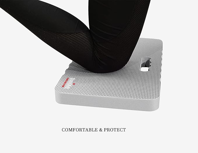 Comfy Extra Large Thick Waterproof Gardening Kneeling Pad Foam Kneeler Mat Garden Knee Pad Cushion for Gardening Planting Yard Work Prayer Yoga Mechanic Workout Baby Bath