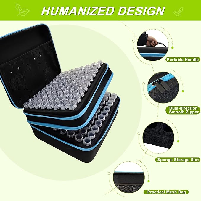 240 Slots Seed Storage Organizer Box with 20 Envelopes, Large Capacity Seed Storage Container with Zipper Bag, Label Stickers, Tweezers, Funnel, Garden Seeds Saver Kit for Vegetable, Flower