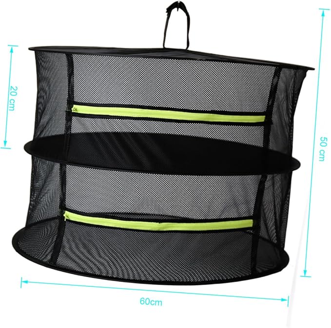 Amosfun Herb Drying Rack Drying Mesh for Garden Plant Breathable Easy to Ventilate