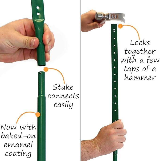 SmartSign 10 x 10 inch Bird & Pollinator Habitat, Pesticide Free Yard Sign & Stake Kit, 40 mil Laminated Rustproof Aluminum, 3 foot Stake, Set of 1, For Lawn, Garden, Made in USA