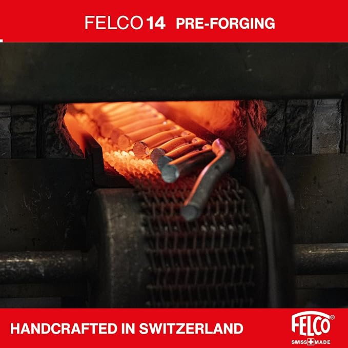 Felco F 14 Pruning Shears – 7.1" Garden Clippers for Small Hands with Bypass & Anvil Blades | Hand Pruners for Gardening | Garden Tool Cutter with Forged Alloy Steel Build, Lightweight Swiss Design