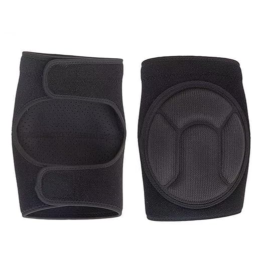 Men/Women Knee Pads For Cleaning, Work, Concrete Floors,With Soft Foam Kneepads Perfect for Adult For Gardening and Housework,Painter,Housekeeping,Weeding/Planting,Photographe.Black M (1 Pair)