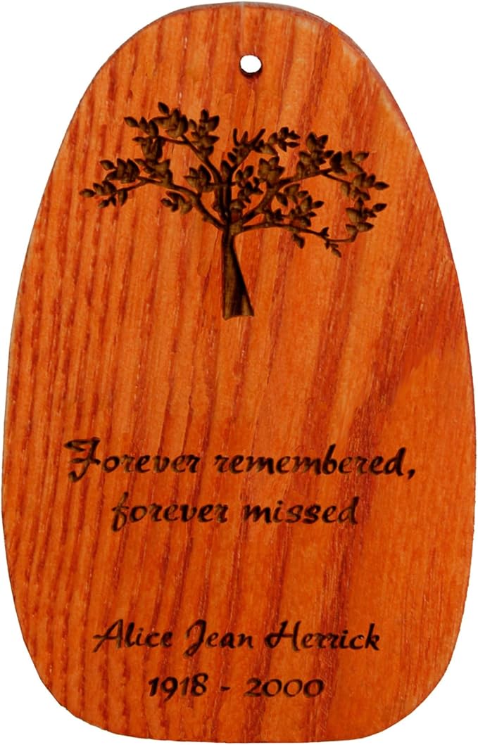 Woodstock Wind Chimes Personalized Tree of Life Amazing Grace Memorial Chime for Outside 40'' Large Silver Sympathy Customized Forever Inspirational Wind Chime for Outdoor Patio Home Garden Decor