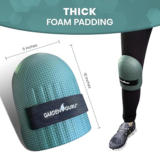 GARDEN GURU Home & Gardening Knee Pads – Waterproof EVA Foam Cushion, Soft Inner Liner, Comfortable Fit with Adjustable Straps - 1 Case (24 Pairs)