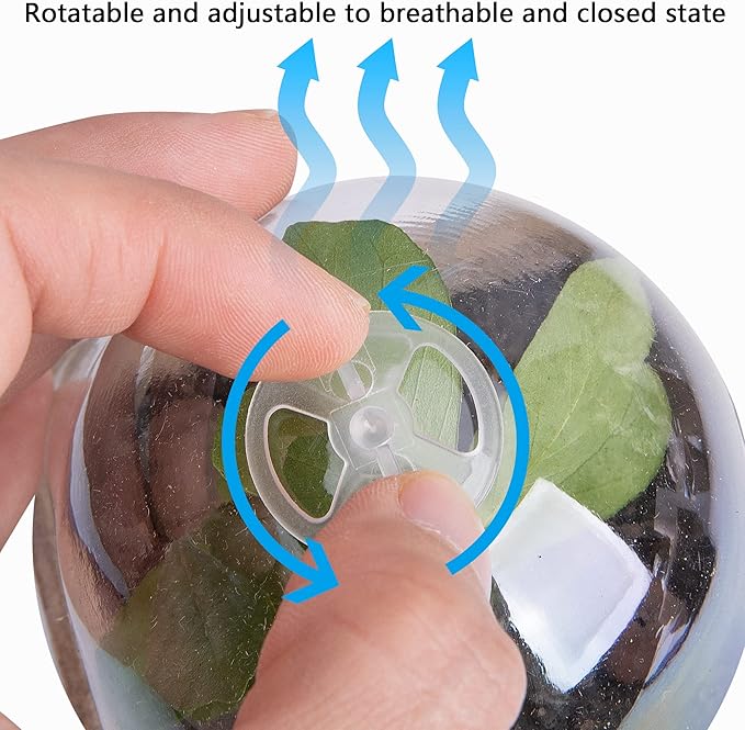 EBaokuup 20pcs Biodegradable Pots with Humidity Dome,3" Plant Nursery Pots with Humidity Dome,Seed Starter Pots Biodegradable Peat Pots for Seedlings,Vegetables