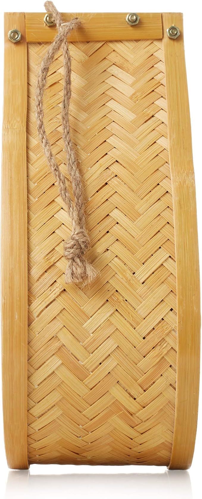 Honey Keeper Mason Bee House, Natural Bamboo Teardrop Bee Hive