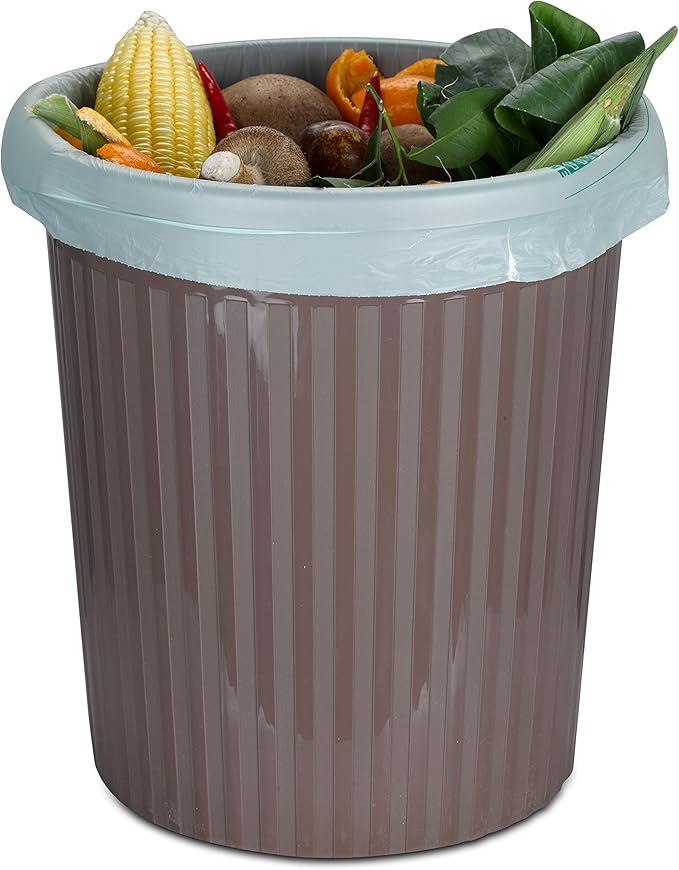 ProGreen Compostable Trash Bags 3 Gallon, Extra Thick 0.71 Mil, 100 Count, Small Kitchen Compost Bin Bags, Food Scraps Yard Waste Bags, Compost ASTM D6400 BPI and TÜV AUSTRIA Certified