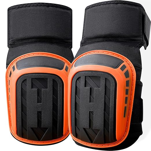 Professional Knee Pads for Men and Women,Construction Knee Pads for Work with Heavy Duty Thick Foam and Gel Cushioning for Gardening,Farms,Tiling Flooring and Cleaning ,Knee Protection, Ankle Support