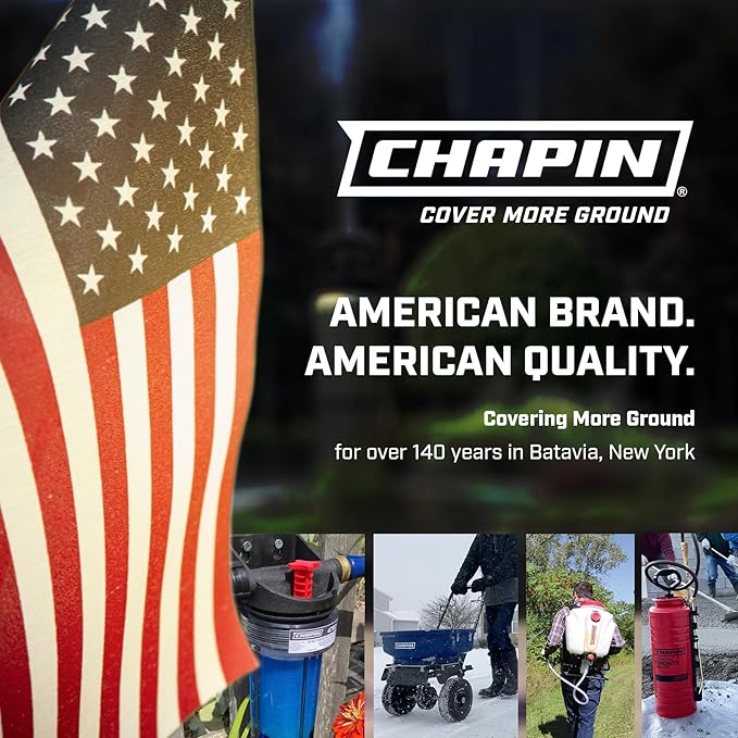 Chapin USA 4693: High Temp, Hot Water Pistol Grip Spray Nozzle with Threaded Connection, Stream Spray for Cleaning, Washing Cars, Watering and Outdoor Jobs, Red/Black