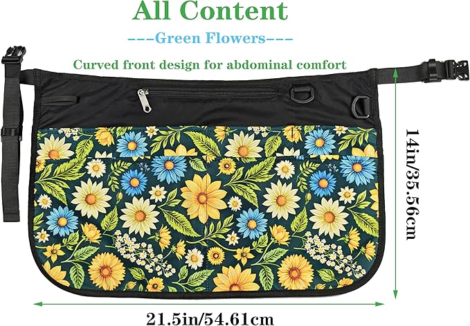 Garden Apron for Women with 6 Pocket,Half Florist Apron