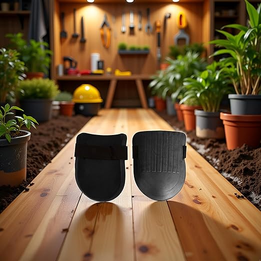 1 Pair Black Knee Pads,Adult Crawling Knee Pads for Heavy Duty and Comfort for Construction, Gardening, Flooring Work Use Safety Easy to Use Kneepads,Tools and Home Improvement,Ergonomic Supports