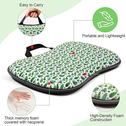 Kneeling Pads for Gardening Extra Thick Knee Pads Memory Foam Kneeling Pad for Gardening, Yoga, Exercise, Plumbing, and Automotive Work…