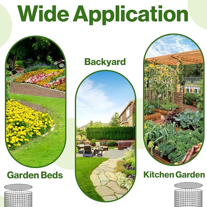 3 Pcs Detachable Worm Farm Compost Bins for Garden, Underground Worm Farms for Recycling Kitchen Food Waste(11.8x12.2 Inch)