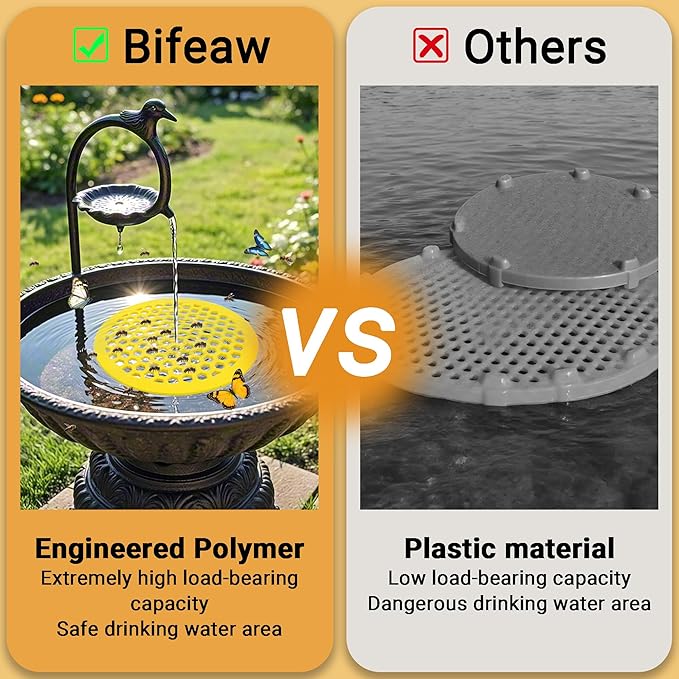 4 Packs Bee Watering Station for Garden - 7.87 inch Pollinator Watering Station - Butterfly Feeder