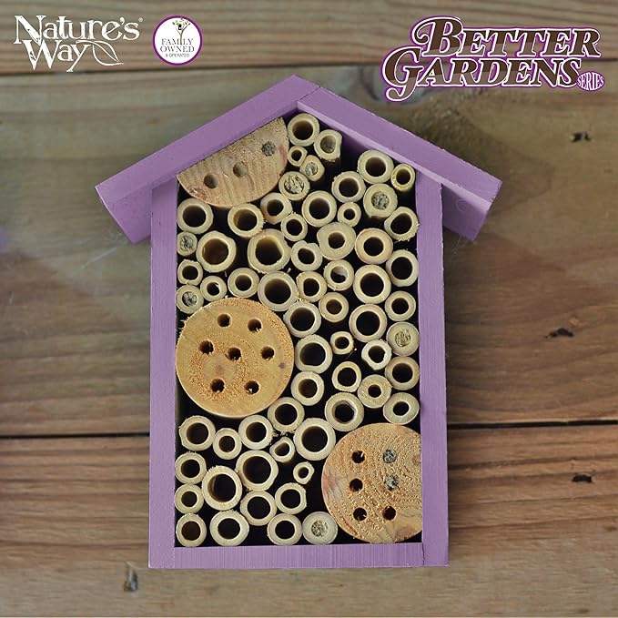 Nature's Way Bird Products PWH1-B Purple Bee House