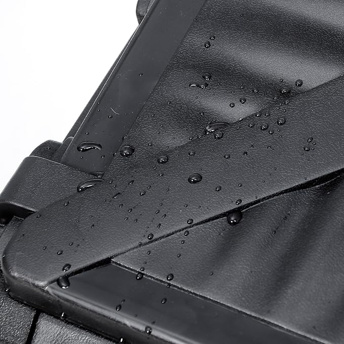 LEMY Garden Compost Bin, 80 Gallon Outdoor Composter Composting Box for Fast Creation of Fertile Soil, Large Capacity, Black