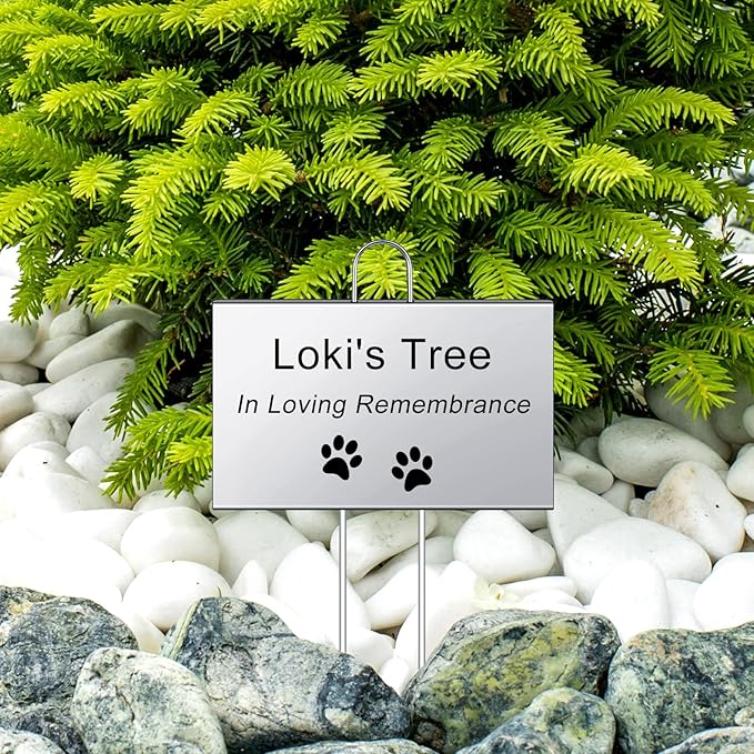 Landhoow 30 Pcs Large Garden Plant Markers Metal Plant Labels Sign 4'' x 6'' with 11'' Stake Weatherproof Waterproof Garden Sign for Outdoor Seedlings Herbs Vegetable Greenhouse, Silver
