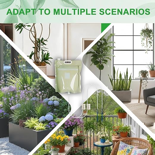 6.5L Automatic Plant Waterer, Dual Water Tube Design, Smart Timer Indoor Plant Watering System, Self-Watering System for Indoor Plants, Auto Watering for Plants & Garden Irrigation (1)