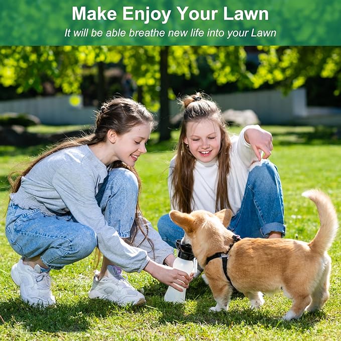 Lawn Aerator Shoes, Upgrade 2.2'Heavy Duty Spike Shoes Lawn Aerating with Hook&Loop Straps, Free-Installation Grass Aerator Lawn Tool One Size Fits All Spiked Sandals for Yard Patio Garden Grass