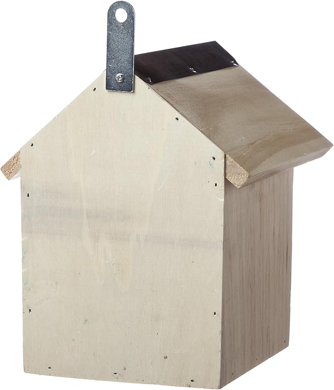 Evergreen Garden Wall Mounted Bee Habitat, Eco Friendly Insect Habitat for Outdoor Garden or Yard