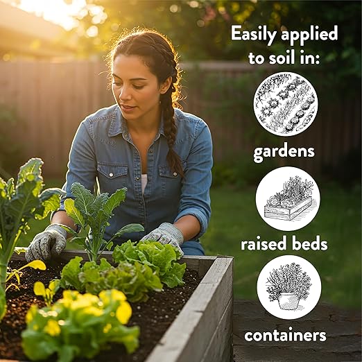 Down To Earth All Natural Fertilizers Organic Acid Mix - Plant Food for Blueberries, Raspberries, Azaleas and Rhododendrons 4-3-6, 1 lb