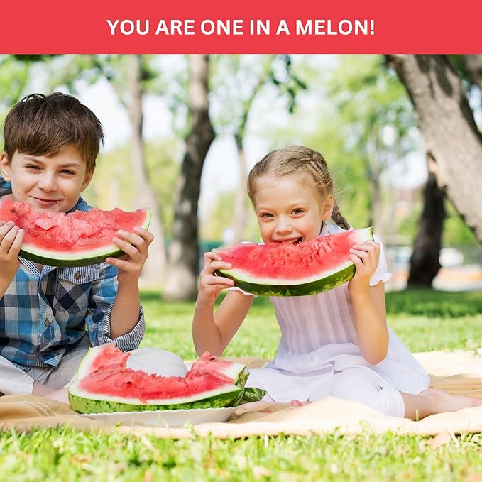Kids Watermelon Garden Kit – Grow Your Own Watermelons from Seeds with Greenhouse Germination Domes & Grow Rings, Non-GMO Seeds, BPA-Free | Gardening Gift for Kids & Families, Made in USA