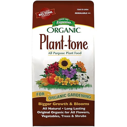 Plant-Tone Plant Food, 5-3-3 Formula, 4-Lbs.