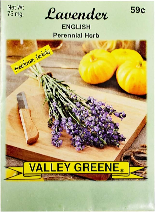 Black Duck Brand Set of 25 Flower Seed Packets! Flower Seeds in Bulk - Great for Creating The Garden of Your Dreams! (100, Lavender)
