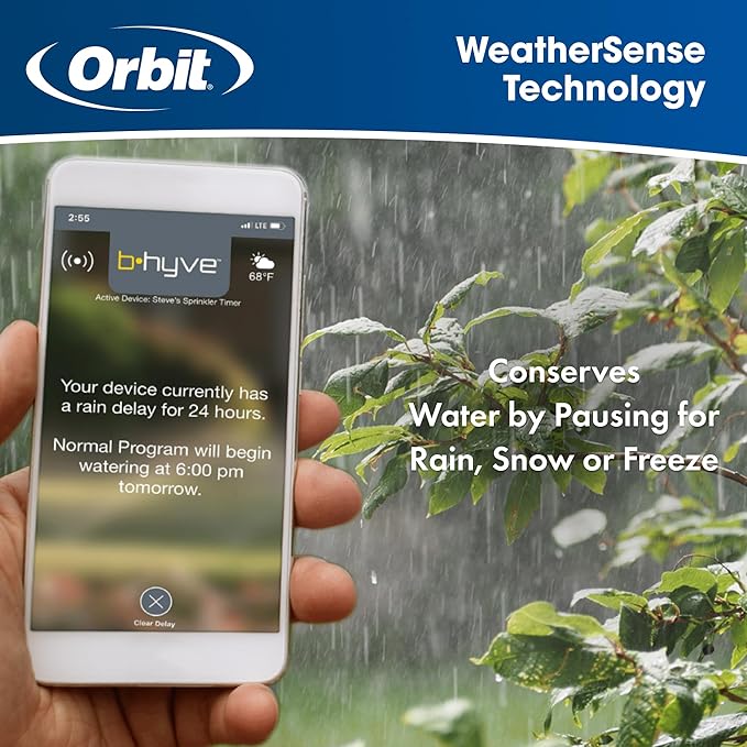 Orbit 57995 B-hyve XR 16-Zone Smart Indoor/Outdoor Sprinkler Controller