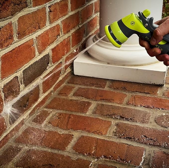 Flexzilla Heavy Duty 7-Pattern Adjustable Pistol Grip Garden Hose Nozzle Sprayer with Multiple Spray Settings & Durable Design