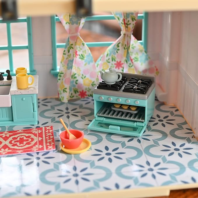 Honey Bee Acres Sweet Home Kitchen Accessories Playset, 27 piece Set: