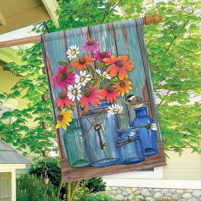 Briarwood Lane Farm Fresh Flowers Spring House Flag