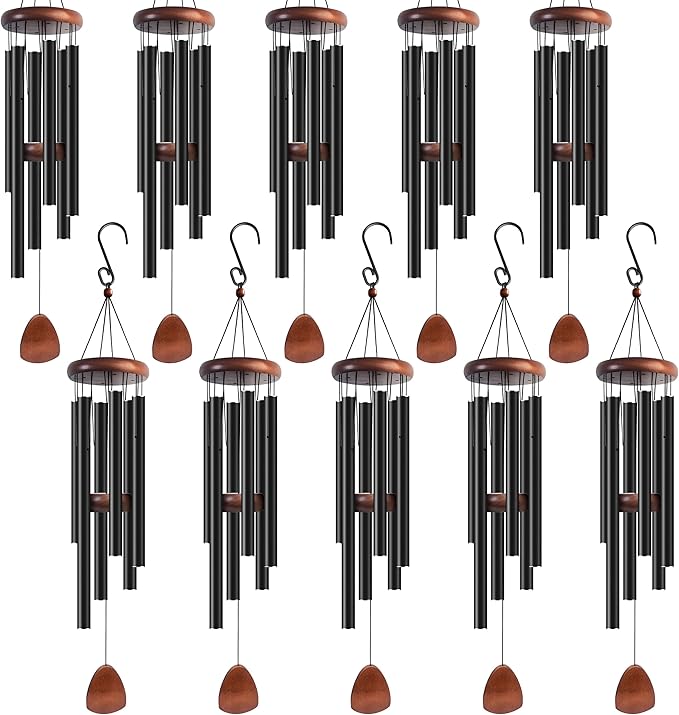 Wind Chimes for Outside, 37 inch Large Metal Wind Chimes Outdoor (10)