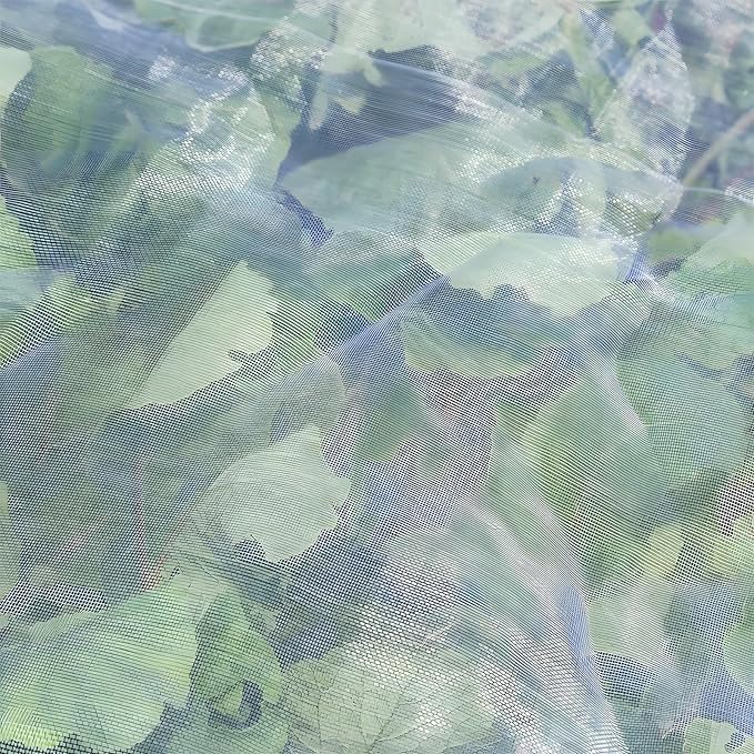 2Pack 10x30ft Garden Netting Mesh Barrier, Ultra Fine Mosquito Net for Patio,Garden Netting for Raised Beds,Fruit Tree Netting for Garden Protection Blueberry Bush Netting Cover