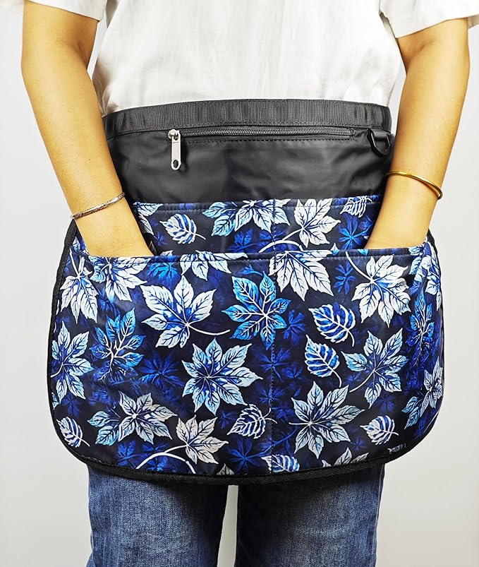Garden Apron for Women with 7 Pocket,Half Florist Apron Harvesting Apron